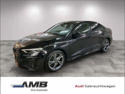 Mythosschwarz metallic Gebraucht 2024 Audi S3 Design Limousine | 37.380 € (Superpreis)