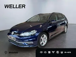Atlantic blue metallic Gebraucht 2020 VW Golf VII Comfortline Kombi | 18.490 € (Fairer Preis)