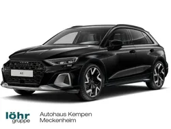 Mythosschwarz metallic Neu 2025 Audi A3 S-Line Limousine | 43.220 € (Etwas zu teuer)