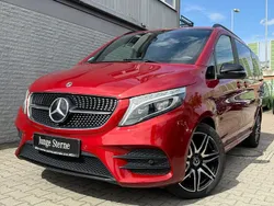 Hyazinthrot Gebraucht 2021 Mercedes V300 AMG line Van / Kleinbus | 49.900 € (Superpreis)