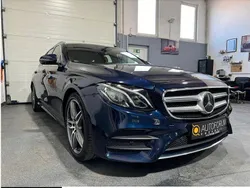 Blau Gebraucht 2018 Mercedes E220 AMG Kombi | 25.490 € (Fairer Preis)