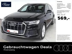 Schwarz Gebraucht 2023 Audi Q7 Ambiente SUV | 70.880 € (Teuer)
