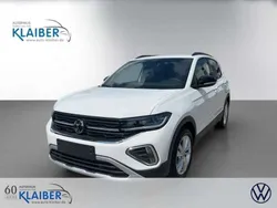 Pure white (weiß) Gebraucht 2025 VW T-Cross Goal SUV | 30.490 € (Teuer)