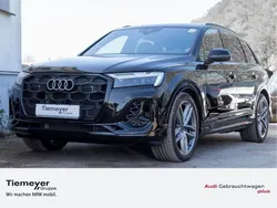 Schwarz Gebraucht 2024 Audi Q7 S-Line SUV | 75.760 € (Teuer)