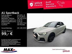 Silber Gebraucht 2025 Audi A1 Sportback Advanced Plus Kleinwagen | 22.879 € (Guter Preis)