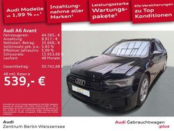 Mythosschwarz metallic Gebraucht 2023 Audi A6 S-Line Kombi | 44.585 € (Fairer Preis)
