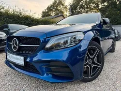 Blau Gebraucht 2021 Mercedes C300 AMG Limousine | 34.990 € (Guter Preis)