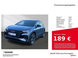 Geysirblau metallic Gebraucht 2021 Audi Q4 e-tron Comfort SUV | 23.980 € (Fairer Preis)
