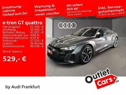 Daytonagrau perleffekt Gebraucht 2022 Audi e-tron GT quattro Comfort Limousine | 51.450 € (Guter Preis)
