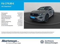 Grau Gebraucht 2021 VW T-Roc Cabriolet R-line Edition Cabrio | 25.739 € (Fairer Preis)