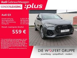 Mythosschwarz metallic Gebraucht 2025 Audi Q3 S-Line SUV | 54.979 € (Fairer Preis)