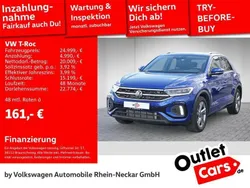 Lapiz blue metallic Gebraucht 2022 VW T-Roc R-line SUV | 26.992 € (Fairer Preis)