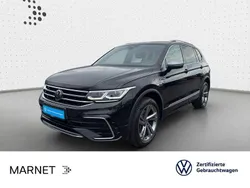 Schwarz Gebraucht 2022 VW Tiguan Allspace R-line SUV | 37.990 € (Fairer Preis)