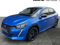 Blau Gebraucht 2022 Peugeot e-208 Allure Kleinwagen | 18.490 € (Fairer Preis)