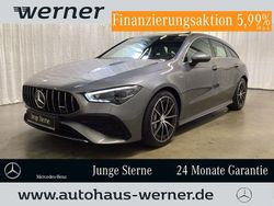 Lack mountaingrau Gebraucht 2024 Mercedes CLA35 AMG Premium Kombi | 46.664 € (Fairer Preis)