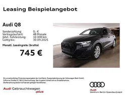 Schwarz Gebraucht 2024 Audi Q8 S-Line SUV | 76.970 € (Fairer Preis)