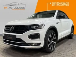 Weiß Gebraucht 2020 VW T-Roc Cabriolet R-line Cabrio | 23.900 € (Etwas zu teuer)