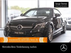 Obsidianschwarz Gebraucht 2020 Mercedes C200 AMG Cabrio | 38.490 € (Etwas zu teuer)