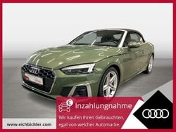 Distriktgrün verdeck schwarz Gebraucht 2025 Audi A5 S-Line Cabrio | 49.805 € (Superpreis)