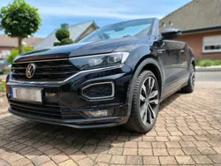 Schwarz Gebraucht 2021 VW T-Roc Cabriolet R-line Cabrio | 28.900 € (Fairer Preis)