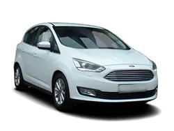 Weiss Gebraucht 2018 Ford C-MAX Titanium Van / Kleinbus | 14.549 € (Teuer)