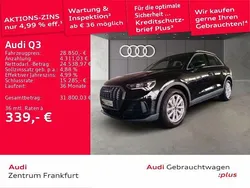 Mythosschwarz metallic Gebraucht 2022 Audi Q3 Sport SUV | 28.850 € (Guter Preis)
