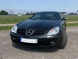 Schwarz Gebraucht 2005 Mercedes SLK200 Cabrio | 11.000 € (Etwas zu teuer)