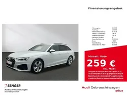 Weiß Gebraucht 2023 Audi A4 S-Line Kombi | 41.880 € (Fairer Preis)