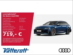 Blau Neu 2025 Audi RS6 Performance Kombi | 149.990 € (Superpreis)