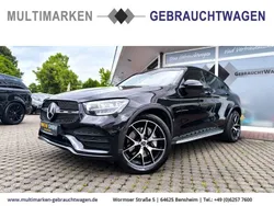 Schwarz Gebraucht 2021 Mercedes GLC400d AMG line Coupé | 39.990 € (Fairer Preis)