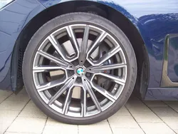 Blau Gebraucht 2021 BMW 740L M Sport Limousine | 54.990 € (Teuer)