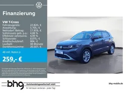 Grau Gebraucht 2024 VW T-Cross Life SUV | 22.820 € (Fairer Preis)