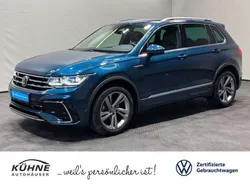 Nightshade blue metallic Gebraucht 2021 VW Tiguan R-line SUV | 31.780 € (Guter Preis)
