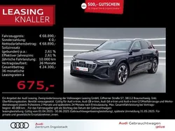 Mythosschwarz metallic Gebraucht 2023 Audi Q8 e-tron S-Line SUV | 68.890 € (Fairer Preis)