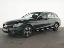 Ung schwarz Gebraucht 2020 Mercedes C220 Avantgarde Limousine | 26.612 € (Guter Preis)