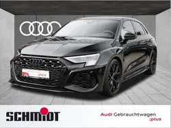 Mythosschwarz metallic Gebraucht 2024 Audi RS3 Sportback Ambiente Kleinwagen | 61.940 € (Teuer)