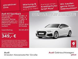 Ibisweiß Gebraucht 2022 Audi A5 Sportback Business Limousine | 34.980 € (Fairer Preis)