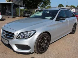 Iridiumsilber metalliclack Gebraucht 2018 Mercedes C400 Exclusive Kombi | 20.995 € (Fairer Preis)