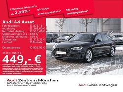 Mythosschwarz metallic Gebraucht 2024 Audi A4 S-Line Kombi | 37.872 € (Fairer Preis)