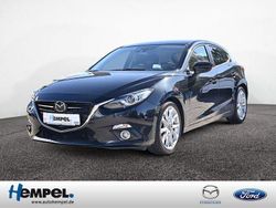 Schwarz Gebraucht 2015 Mazda 3 Sports-Line Limousine | 14.990 € (Teuer)