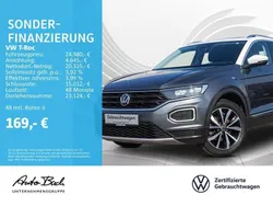 Weiß (deep black perleffekt pure whi) Gebraucht 2021 VW T-Roc Style SUV | 25.980 € (Teuer)