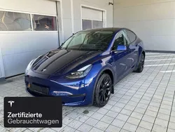 Blau Gebraucht 2022 Tesla Model Y Long Range AWD SUV | 35.500 € (Guter Preis)