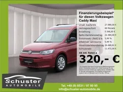 Rot Gebraucht 2022 VW Caddy Maxi Life Life Van / Kleinbus | 27.979 € (Fairer Preis)