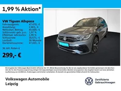 Grau Gebraucht 2024 VW Tiguan Allspace R-line SUV | 47.470 € (Fairer Preis)