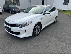 Snow white pearl Gebraucht 2018 Kia Optima Hybrid Spirit Limousine | 18.390 € (Fairer Preis)