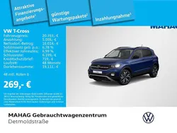 Blau Gebraucht 2022 VW T-Cross Life SUV | 20.393 € (Fairer Preis)