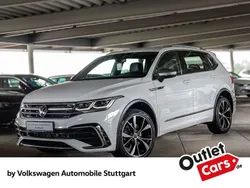 Pure white Gebraucht 2022 VW Tiguan Allspace R-line SUV | 28.930 € (Fairer Preis)