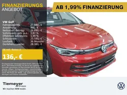 Rot Gebraucht 2024 VW Golf VIII Style Limousine | 27.880 € (Guter Preis)
