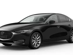 Jet black Neu 2025 Mazda 3 Exclusive-Line Limousine | 32.990 € (Fairer Preis)