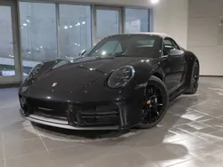 Tiefschwarzmetallic Gebraucht 2024 Porsche 911 Carrera T Cabrio | 144.790 €